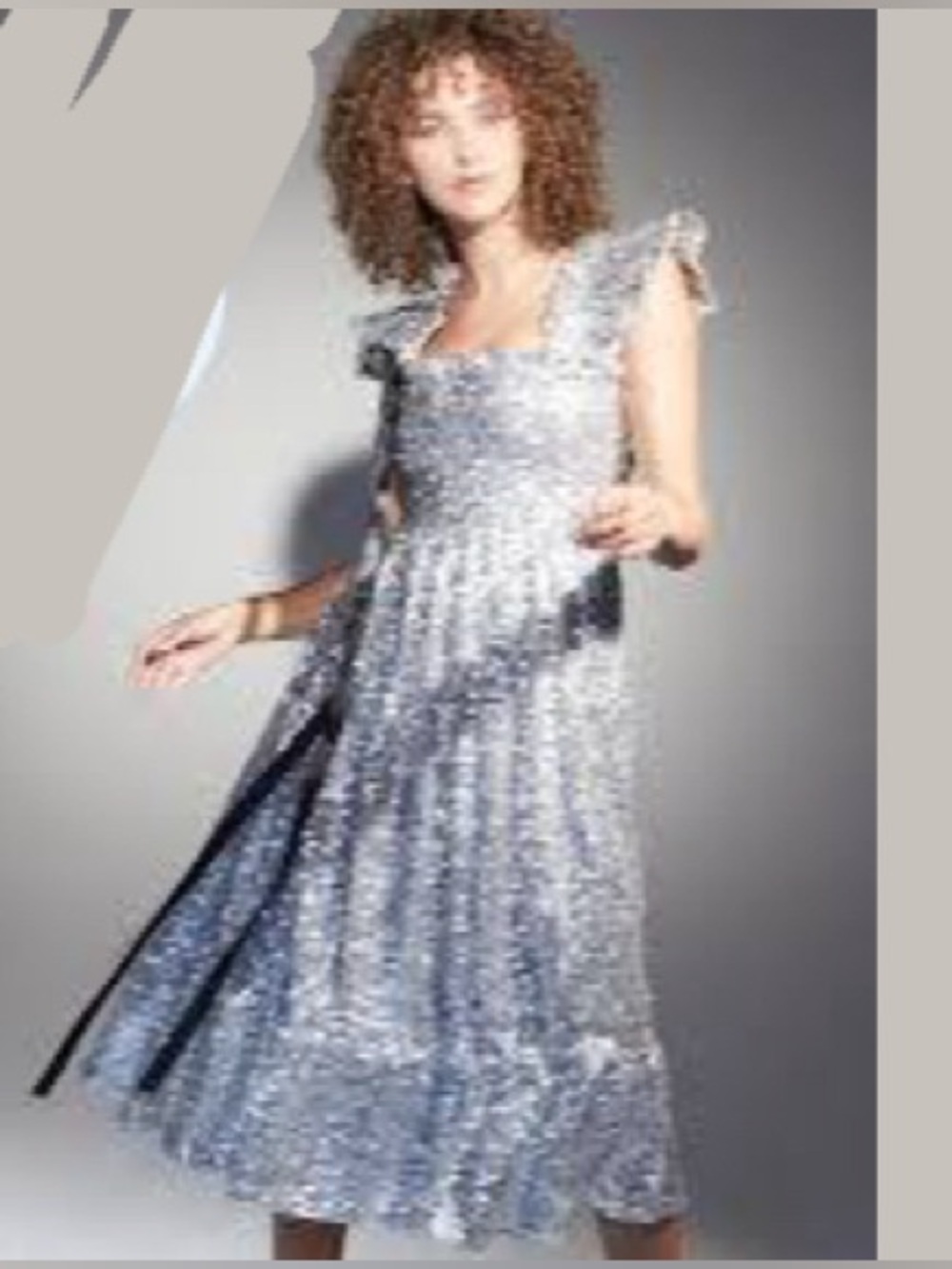 Girls' Silver Sequin Ruffle-Sleeve Party Dress
